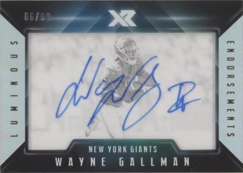 2017 Panini XR Wayne Gallman #LE-WG