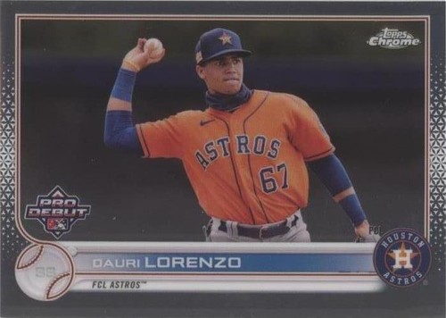 2022 Topps Pro Debut - Dauri Lorenzo #PDC-42