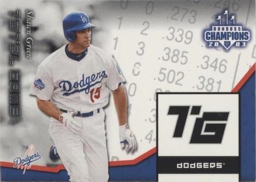 2003 Donruss Champions - Shawn Green #TG-29