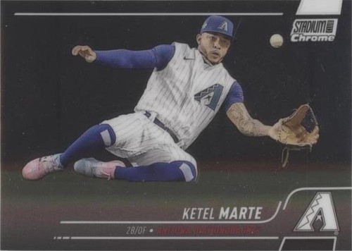 2022 Topps Stadium Club Chrome - Ketel Marte #256