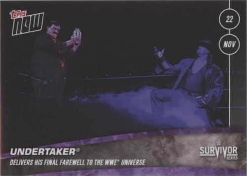 2020 Topps Now WWE - Undertaker #67