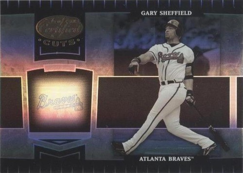 2004 Leaf Certified Cuts - Gary Sheffield #208