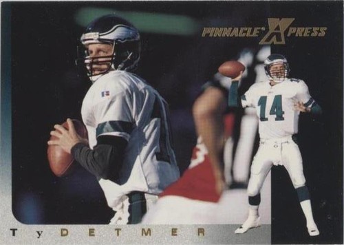 1997 Pinnacle X-Press Ty Detmer #26