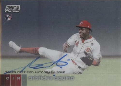 2021 Topps Chrome Platinum Anniversary #162 Aristides Aquino