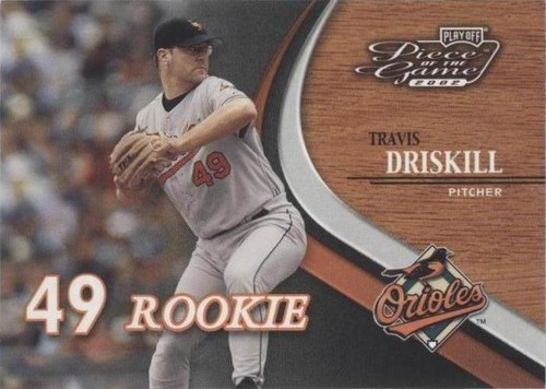 2002 Playoff Piece of the Game - Travis Driskill #61