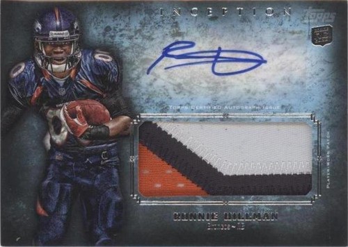 2012 Topps Inception Ronnie Hillman #AJP-RH