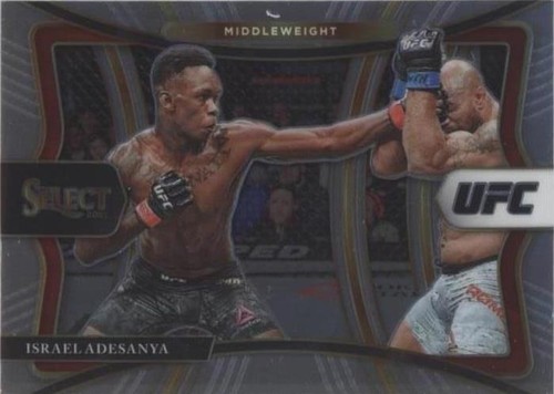 2021 Panini Select UFC - Israel Adesanya #134