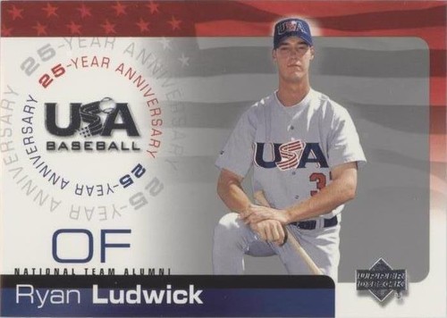 2004 Upper Deck USA Baseball 25-Year Anniversary - Ryan Ludwick #USA-116