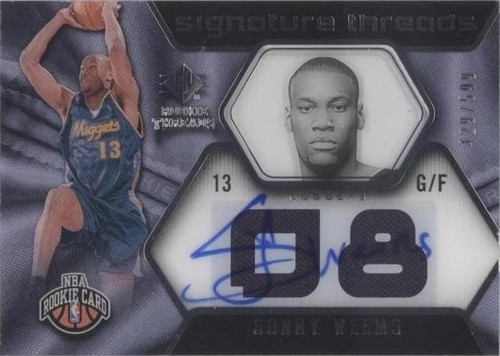 2008-09 SP Rookie Threads - Sonny Weems #68