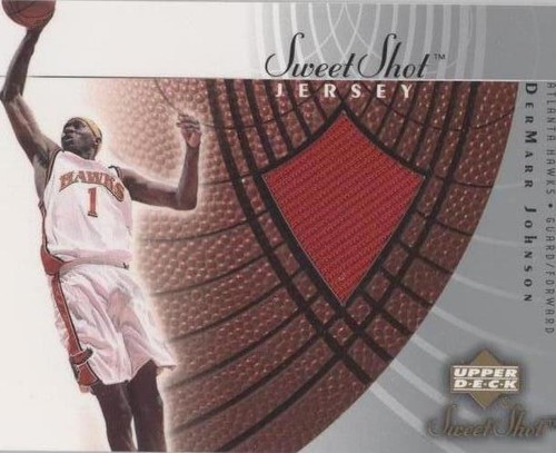 2002-03 Upper Deck Sweet Shot - DerMarr Johnson #DJ-J
