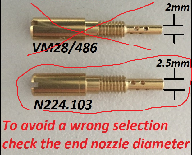 YAMAHA XVS650 XVS 650 V-STAR Carburetor stage 2 Jet kit 22.5 PILOT 95 MAIN