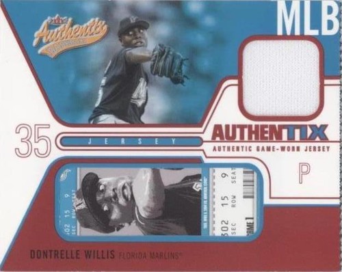 2004 Fleer Authentix - Dontrelle Willis #JA-DW