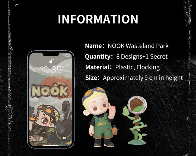 52TOYS Nook Wasteland Park Series Confirmed Blind Box Figure