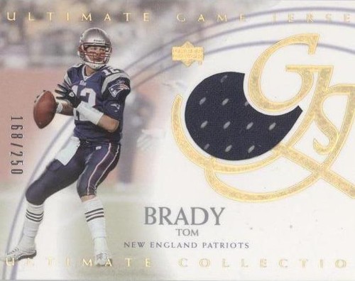 2003 Upper Deck Ultimate Collection Tom Brady #UJ BA