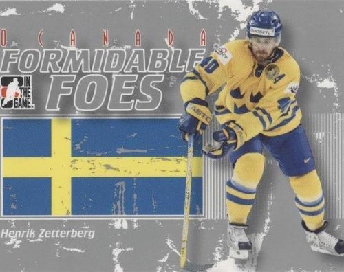 2007-08 In the Game O Canada - Henrik Zetterberg #92