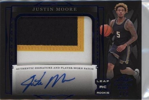 2022-23 Leaf Trinity - Justin Moore #PA-JM2