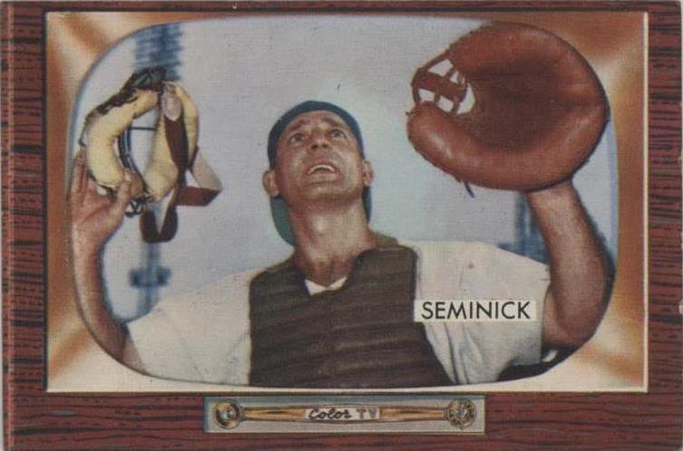 Bowman 1955 - Andy Seminick #93