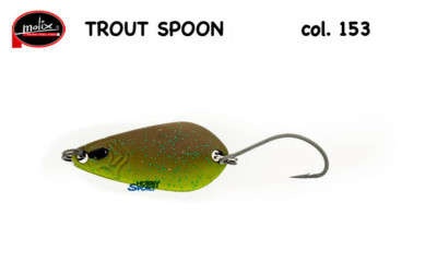 MOLIX TROUT SPOON  1,5 GR COL. 153 PELLET SPINNING TROTA LAGO  AREA TROUT