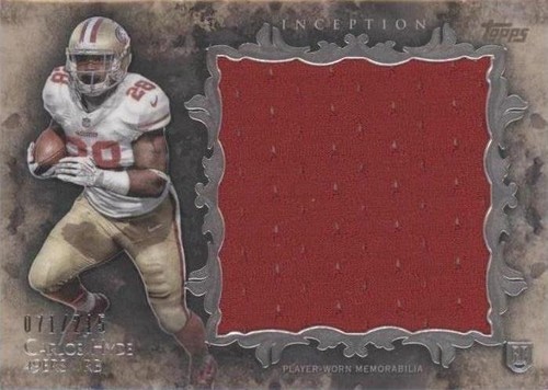 2014 Topps Inception Carlos Hyde #RJR-CH