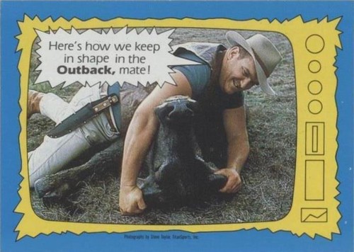 1987 Topps WWF - Outback Jack #68