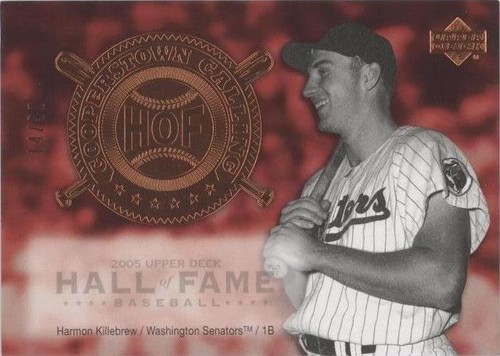 2005 Upper Deck Hall of Fame - Harmon Killebrew #CO-HK1