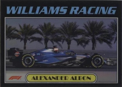 2023 Topps Chrome Formula 1 - Alexander Albon #AU77-AA