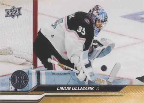 23-24 UD Extended Series Hockey All-Star 664 Linus Ullmark