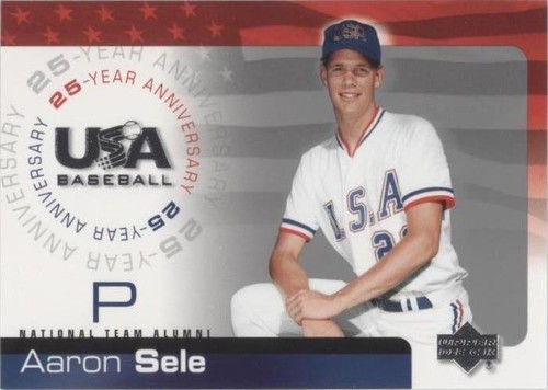 2004 Upper Deck USA Baseball 25-Year Anniversary - Aaron Sele #USA-163
