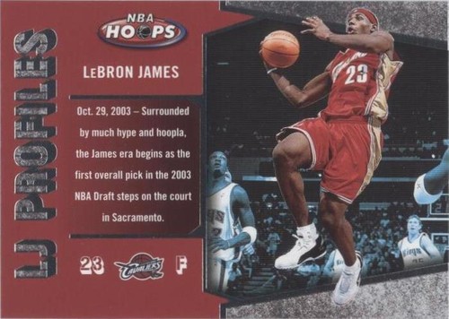 2005-06 NBA Hoops - LeBron James #LBJ-9