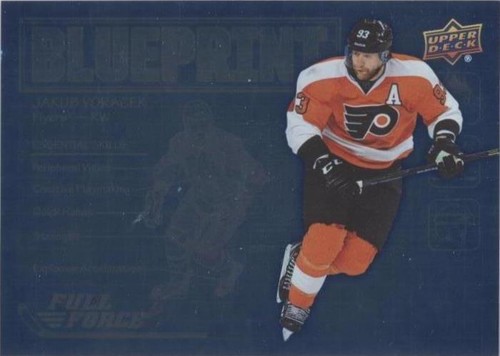 2015-16 Upper Deck Full Force - Jakub Voracek #BP-JV