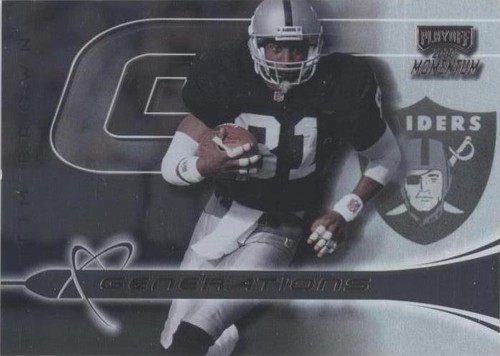 2000 Playoff Momentum Tim Brown #GN-32