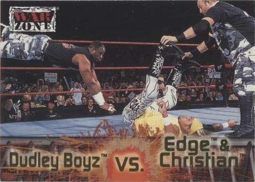 2001 Fleer WWF Raw is War - Christian Dudley Boyz Edge #65