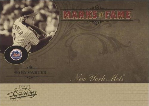 2005 Playoff Absolute Memorabilia - Gary Carter #MF-37