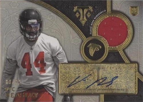 2015 Topps Triple Threads Vic Beasley #TTRAR-VB