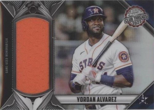 2022 Topps Chrome - Yordan Alvarez #TCT-YA