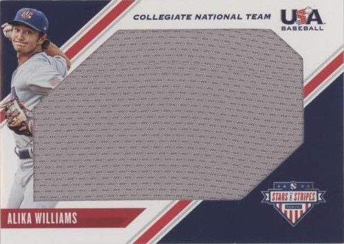 2020 Panini USA Baseball Stars & Stripes - Alika Williams #J-AW