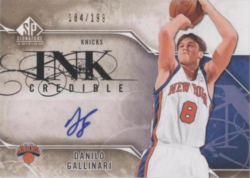 2009-10 SP Signature Edition - Danilo Gallinari #I-GA