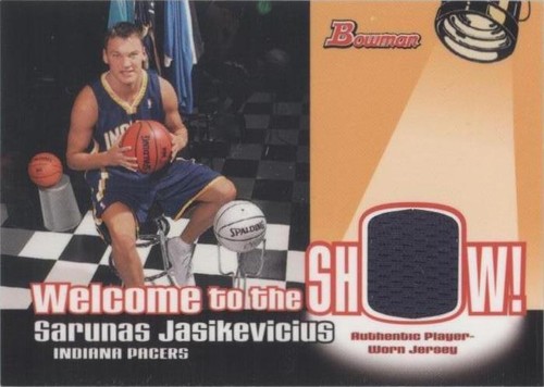 2005-06 Bowman Draft Picks & Prospects - Sarunas Jasikevicius #WSR-SJ