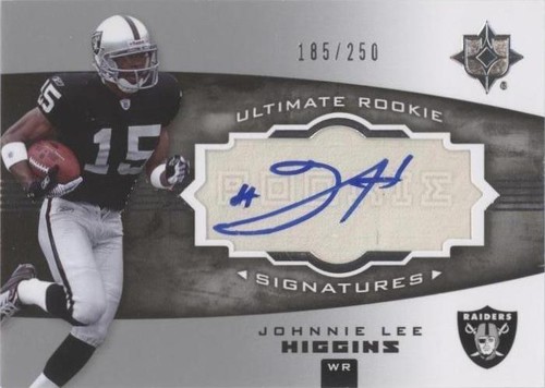 2007 Ultimate Collection Johnnie Lee Higgins #144