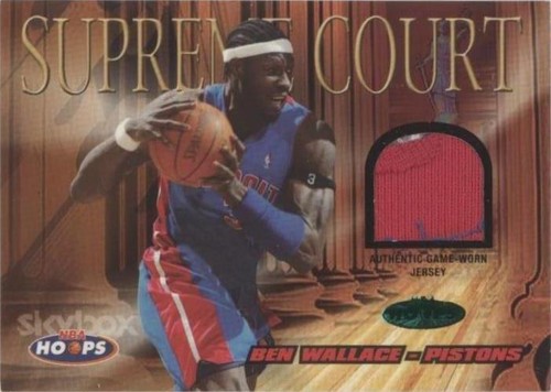 2004-05 NBA Hoops - Ben Wallace #SC/BW