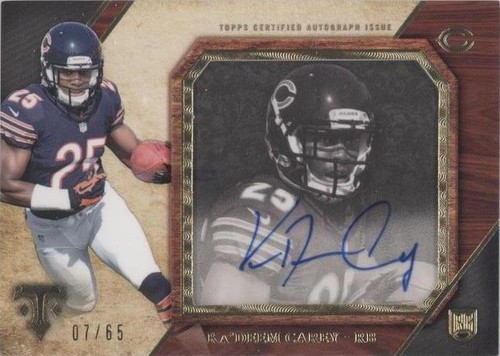 2014 Topps Triple Threads Ka'Deem Carey #TTT-KC