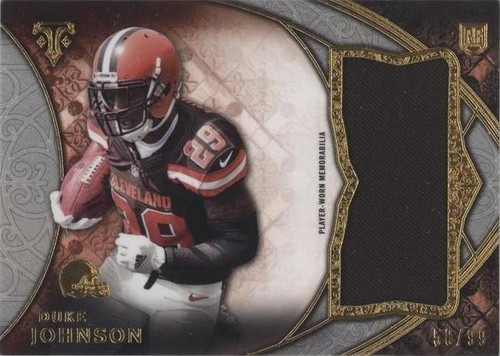 2015 Topps Triple Threads Duke Johnson #TTRJR-DJ
