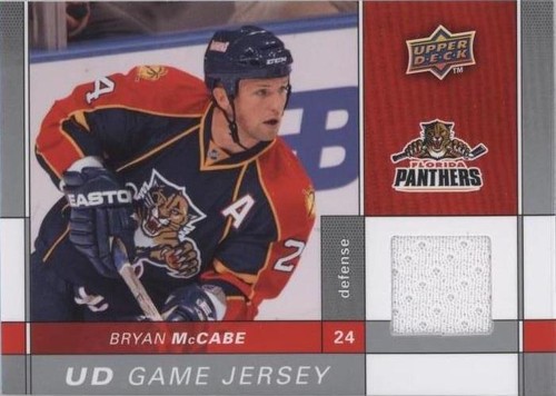 2009-10 Upper Deck - Bryan McCabe #GJ-MC