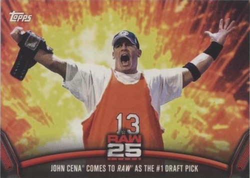 2018 Topps WWE Then Now Forever - John Cena #RAW-26