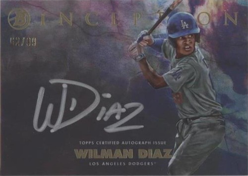 2021 Bowman Inception - Wilman Diaz #ISS-WD