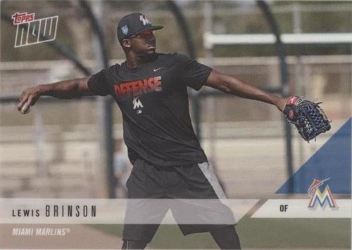 2018 Topps Now - Lewis Brinson #OD-254