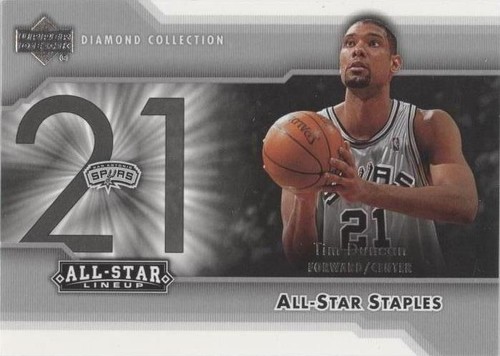 2004-05 Upper Deck All-Star Lineup - Tim Duncan #ST-TD