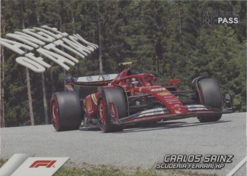2024 Topps Paddock Pass Formula 1 - Carlos Sainz #AA-4