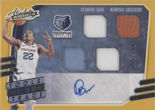 DESMOND BANE 2020-21 Absolute RC Rookie Variation Auto