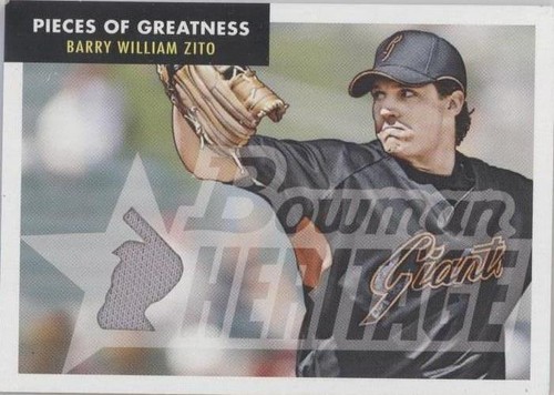 2007 Bowman Heritage - Barry Zito #PG-BZ